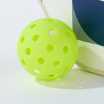 Green Hybrid Pickleballs - Set of 3